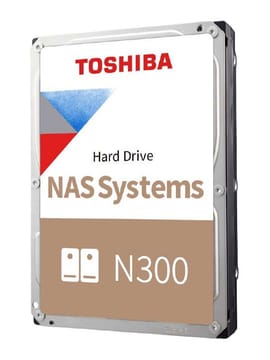 Toshiba N300 vidinis kietasis diskas 12 TB 7200 RPM 512 MB 3.5" „Serial ATA III“