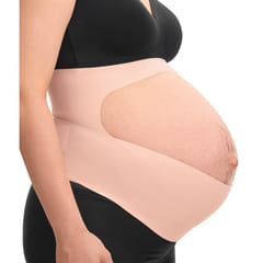 „Momcozy“ nėštumo juosta pilvui palaikyti, smėlio spalvos, M dydis 2