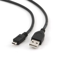 Gembird CCP-MUSB2-AMBM-1M USB kabelis USB 2.0 Micro-USB B USB A Juoda 2