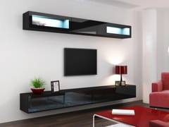 Cama VIGO 11 CZ/CZ svetainės sekcija Spinta daiktams ir garso / vaizdo technikai laikyti 2
