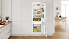 Bosch Serie 2 KIV87NSE0 šaldytuvas-šaldiklis Įmontuoti 270 L E Balta 8
