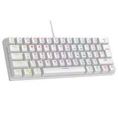 RAMPAGE mechaninė klaviatūra PLOWER K60 balta 2