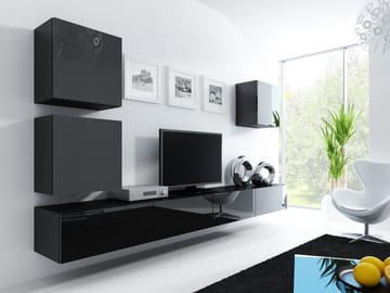 Cama VIGO 22 CZ/CZ svetainės sekcija Spinta daiktams ir garso / vaizdo technikai laikyti