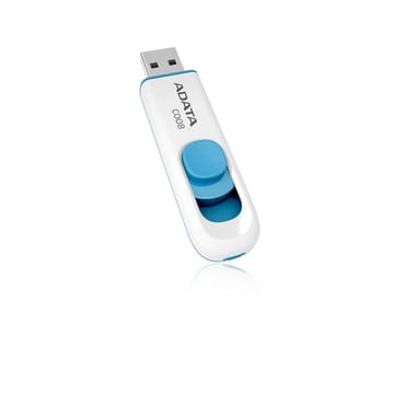 ADATA 64GB C008 USB atmintukas USB A tipo 2.0 Mėlyna, Balta