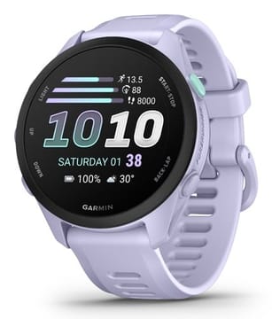 Garmin Forerunner 70 3,05 cm (1.2") AMOLED 43 mm Skaitmeninis 390 x 390 pikseliai Lietimui jautrus ekranas Lavanda GPS (palydovinis)