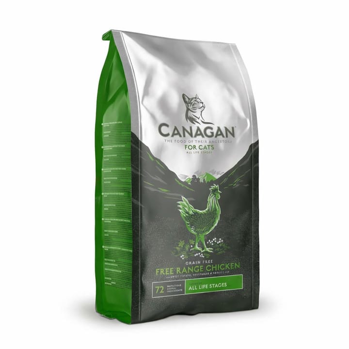CANAGAN Free Range Chicken vištiena - sausas kačių maistas - 375g