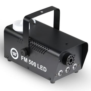 Light4Me FM 500 LED V2 - 500 W dūmų/rūko generatorius su 3x1 W RGB šviesos efektu