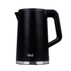 IDEAL virdulys 1,7 l, plieninis korpusas, galia 1500 W, juodas 1