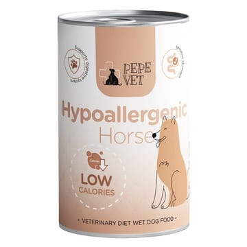 PAKA ZWIERZAKA Pepe Vet Hypoallergenic Mono Horse - drėgnas ėdalas šunims - 400g