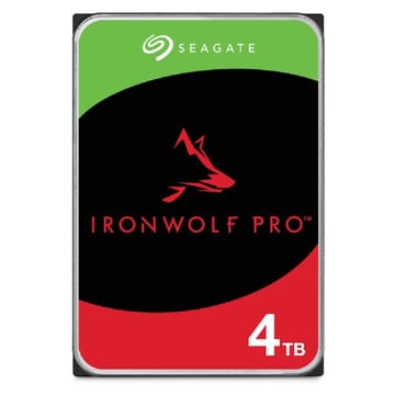 Seagate IronWolf Pro ST4000NT001 vidinis kietasis diskas 4 TB 7200 RPM 256 MB 3.5"