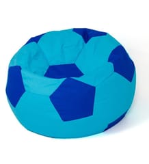Sako krepšys pouffe ball blue- cornflower L 80 cm