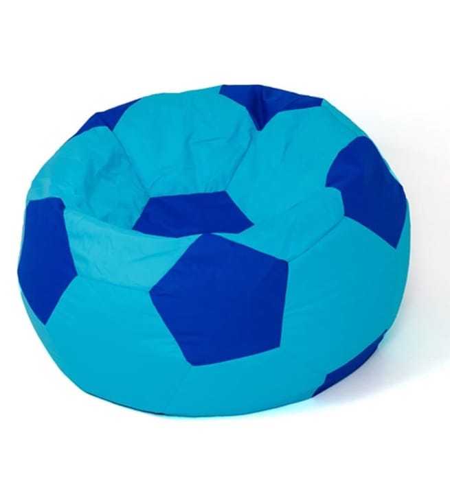 Sako krepšys pouffe ball blue- cornflower L 80 cm