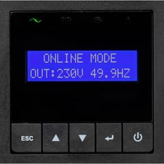 Eaton 9E3000IR nepertraukiamo maitinimo resursai (UPS) Dviguba konversija (prisijungus) 3 kVA 2700 W 6