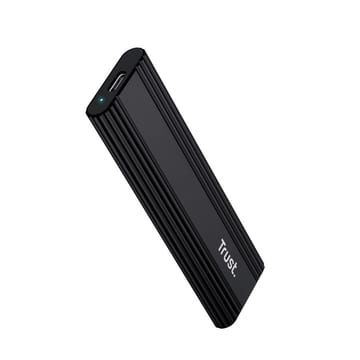 Trust 25806 saugojimo diskų korpusas SSD korpusas Juoda