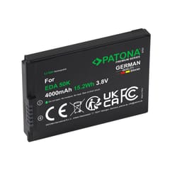 PATONA Pakaitinis akumuliatorius Honeywell EDA50K, 3,8 V 4000 mAh Li-Ion 3
