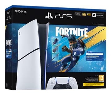 Sony PlayStation 5 Digital Edition - Fortnite Flowering Chaos Bundle 825 GB „Wi-Fi“ Juoda, Balta