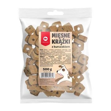 MACED mėsos kukuliai su vištiena šunims - 500 g