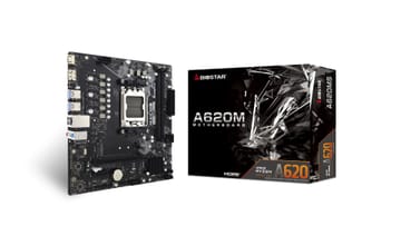 Biostar A620MS pagrindinė plokštė AMD A620 AM5 lizdas „micro ATX“