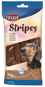 TRIXIE Stripes su ėriena - skanėstas šunims - 100g