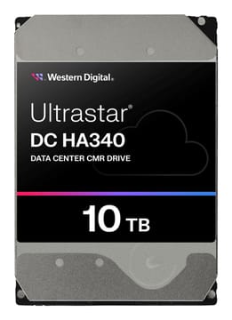 Western Digital Ultrastar DC HA340 vidinis kietasis diskas 10 TB 7200 RPM 512 MB 3.5" SATA