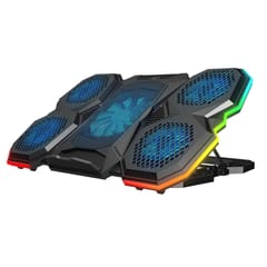 RAMPAGE nešiojamojo kompiuterio aušinimo padas su RGB apšvietimu 1