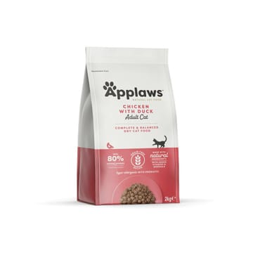APPLAWS Chicken with duck - sausas kačių maistas - 2kg