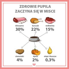 PUPIL Premium All Meat Venison - drėgnas ėdalas šunims - 800g 2
