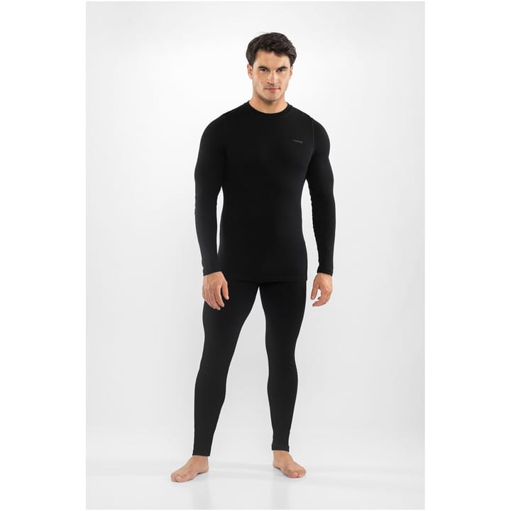 Vyriški termo apatiniai VIKING Meriboo Man Set Merino, juodi, L