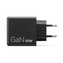 Lenovo Dual USB-C 65W GaN Charger Universalus Juoda AC Vidaus 1