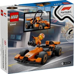 LEGO CITY 60442 F1 vairuotojas su McLaren lenktyniniu automobiliu 2