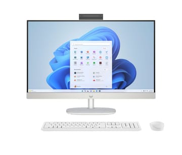 HP 27-cr0232nw AMD Ryzen™ 5 7520U 68,6 cm (27") 1920 x 1080 pikseliai Viskas viename kompiuteryje 16 GB LPDDR5-SDRAM 512 GB SSD Windows 11 Home Wi-Fi 6 (802.11ax) Balta