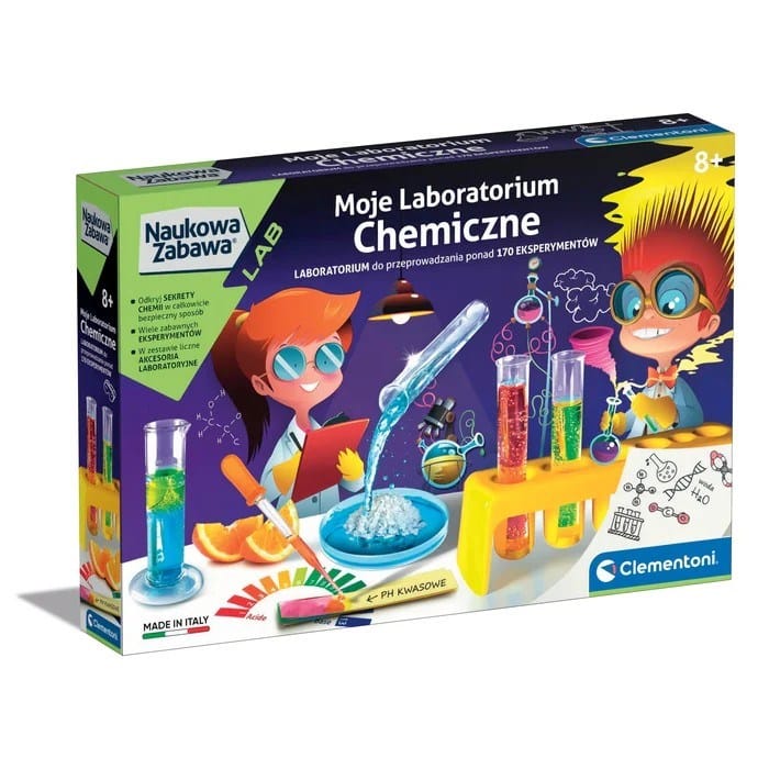 Clementoni Scientific Fun – Mano chemijos laboratorija