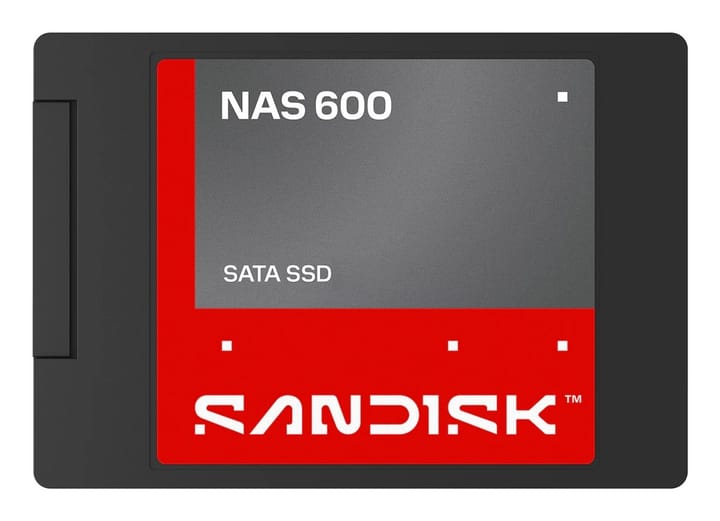 SanDisk NAS 600 500 GB 2.5" „Serial ATA III“ TLC 3D NAND