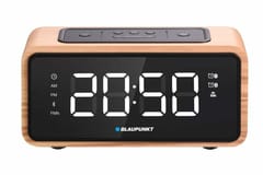BLAUPUNKT CR65BT "Bluetooth" radijo žadintuvas, šviesaus medžio spalvos