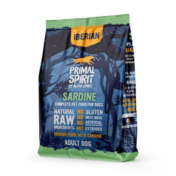 PRIMAL SPIRIT Iberian Sardine – pusiau drėgnas šunų maistas – 1 kg