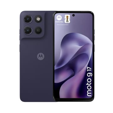 Motorola Moto G17 išmanusis telefonas, 8/128 GB, PANTONE Evening Blue violetinės spalvos