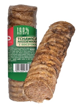 MACED Trachea stuffed with venison - šunų kramtymo žaislas - 120g