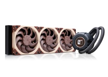 Noctua NL-LC1-42 Kompiuterio aušinimo sistema Procesorius Universalusis skystinis aušintuvas 14 cm Ruda 4 vnt