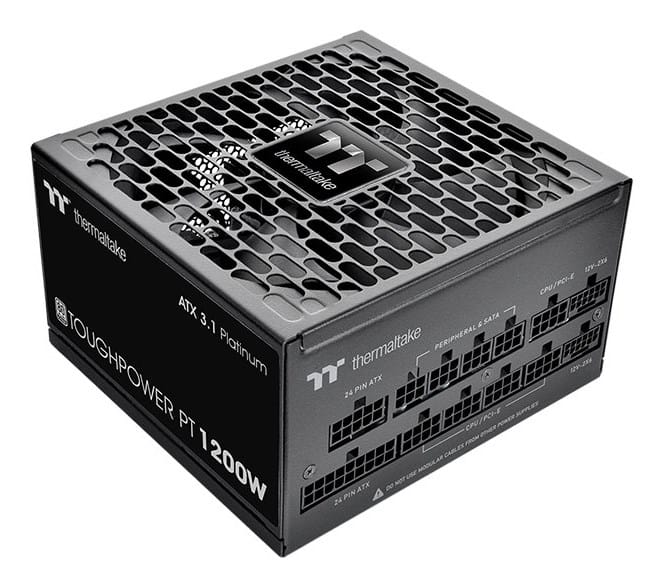 Thermaltake Toughpower PT 1200W maitinimo blokas 24-pin ATX ATX Juoda