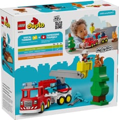 LEGO DUPLO 10473 Gaisrinė mašina su žarna ir gaisrininku 2