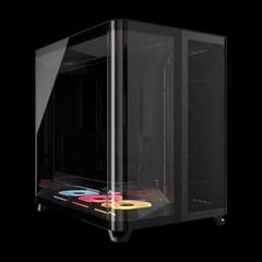 Corsair AIR 5400 LX-R RGB iCUE LINK „Midi Tower“ Juoda 1