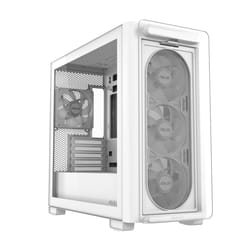 ASUS A23 PLUS ARGB WHITE kompiuterio korpusas Balta 6