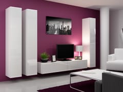 Cama VIGO 1 BI/BI svetainės sekcija Spinta daiktams ir garso / vaizdo technikai laikyti