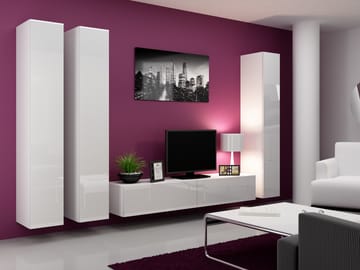 Cama VIGO 1 BI/BI svetainės sekcija Spinta daiktams ir garso / vaizdo technikai laikyti