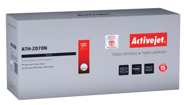 Activejet ATH-2070N (pakaitinis įrenginys HP 117A 2070A; Supreme; 1000 puslapių; juodas)