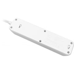 DEFENDER POWER STRIP 3 SLOTS 1,5M WHITE 99460 2
