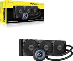 Corsair Nautilus 360 RS Procesorius Universalusis skystinis aušintuvas 12 cm Juoda 2