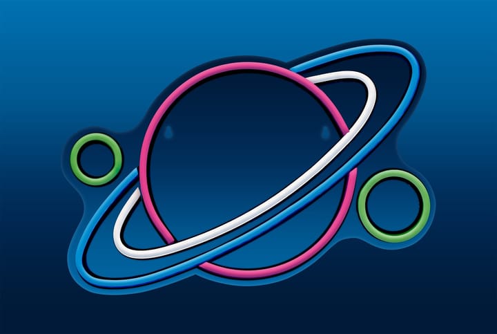 Activejet AJE-NEON PLANET LED neonas