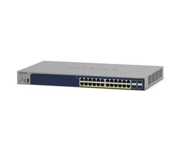 NETGEAR GS728TPP Valdomas L2/L3/L4 Gigabit Ethernet (10/100/1000) Maitinimas per Eternetą (PoE) Pilka