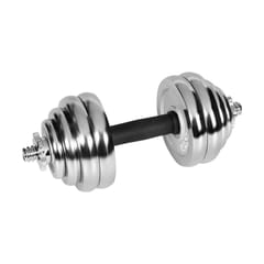 REBEL ACTIVE chromuoti reguliuojamo svorio hanteliai dėkle, 30 kg, su štanga 3